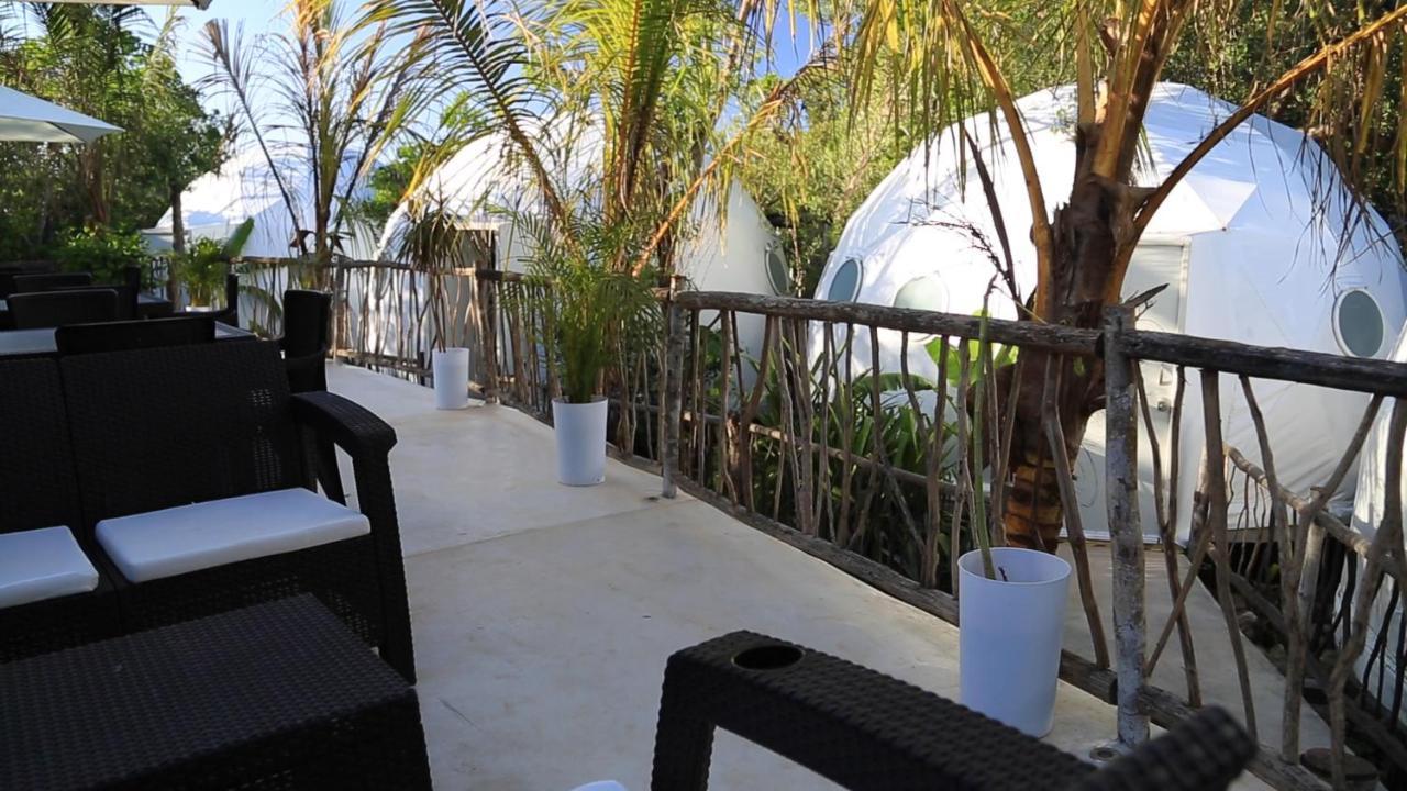 Glamping Tulum With Private Mini Pool Hotel Kültér fotó