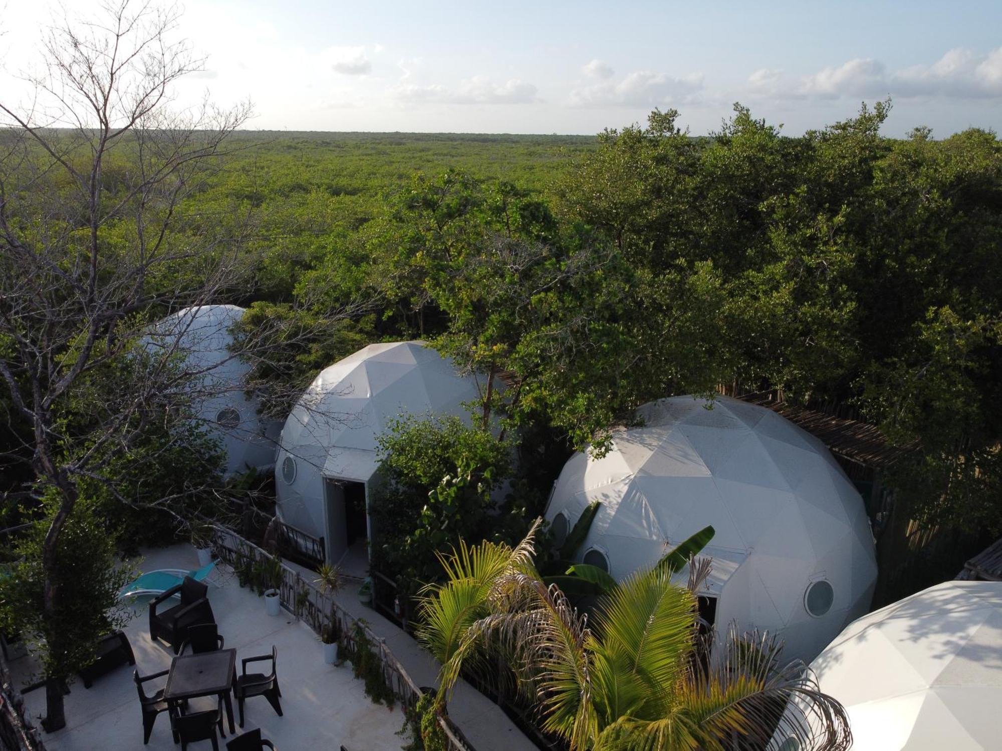 Glamping Tulum With Private Mini Pool Hotel Kültér fotó